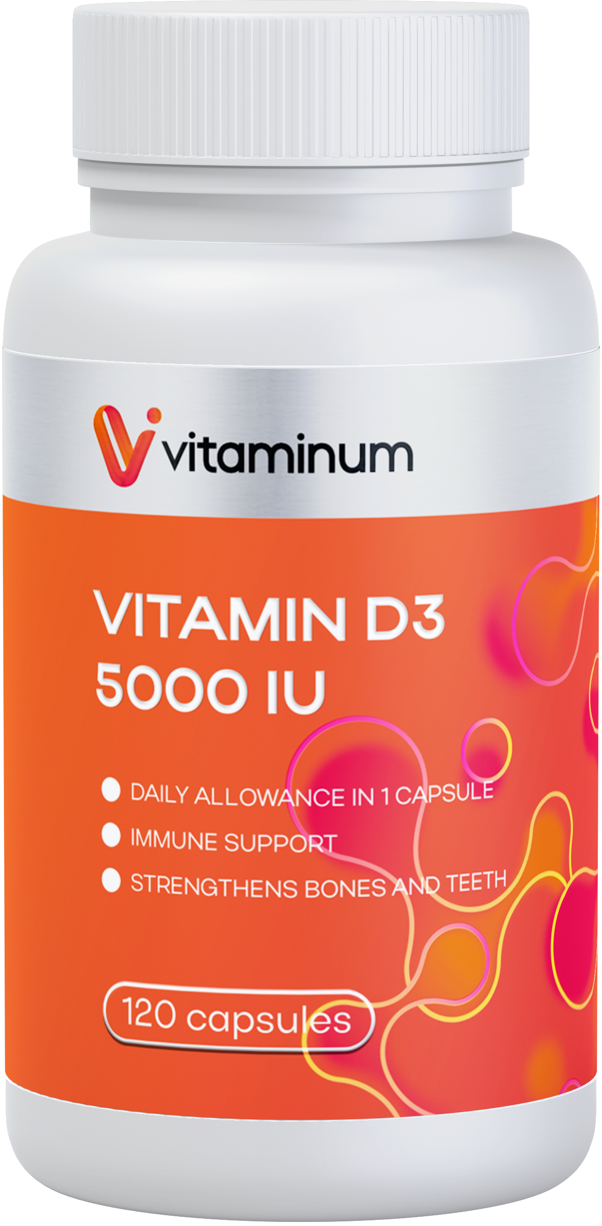  Vitaminum ВИТАМИН Д3 (5000 МЕ) 120 капсул 260 мг  в Твери
